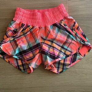 Lululemon Tracker 4” Short II in Rad Plaid